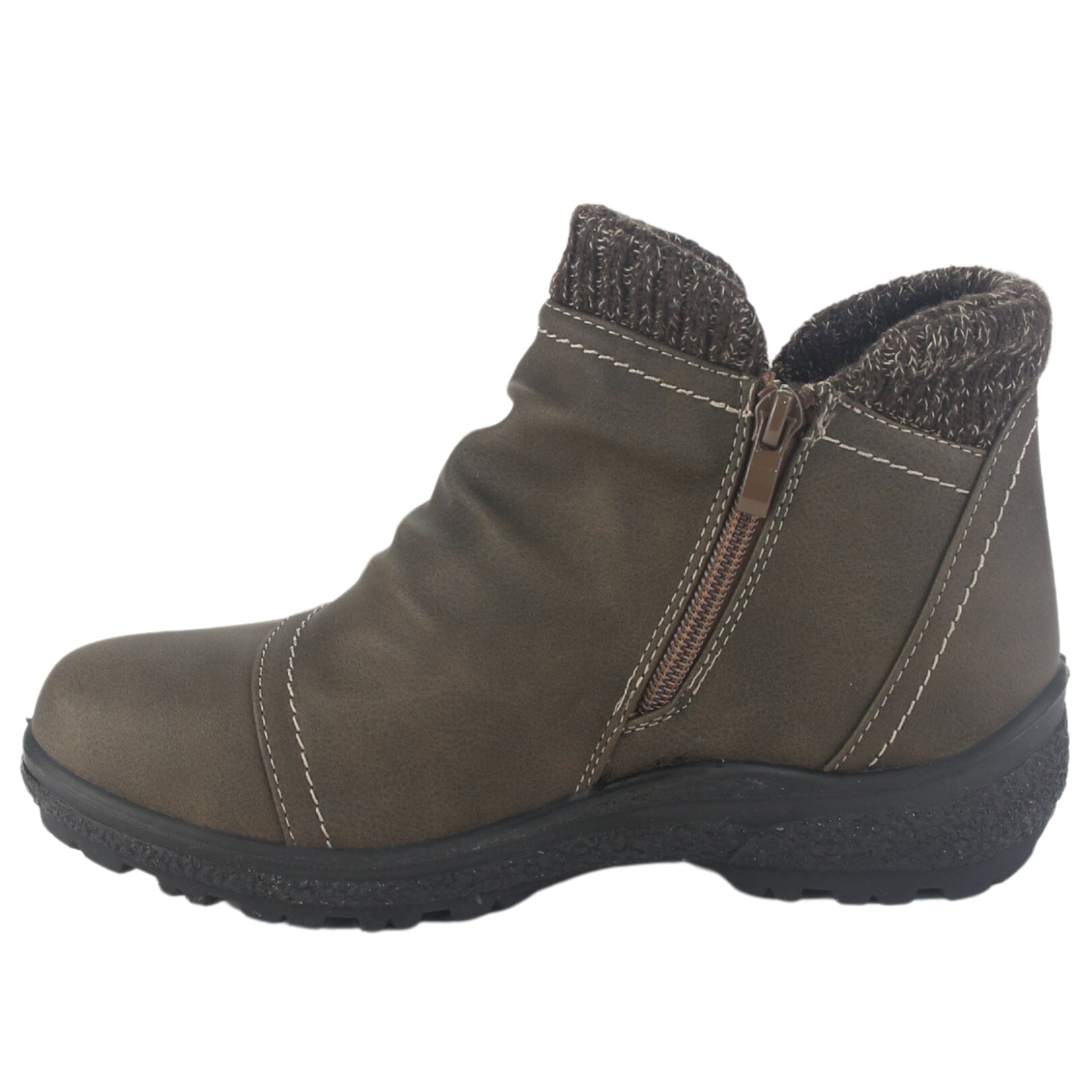 Botin Chalada Mujer Winter-1 Café Casual Botines Chalada 