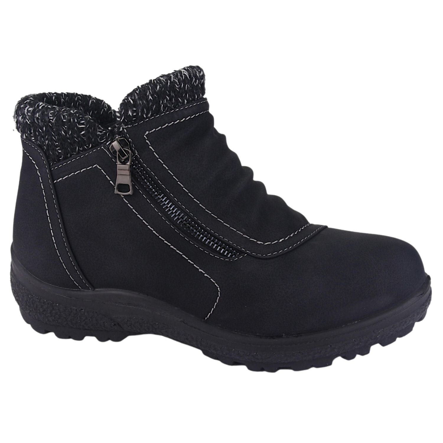 Botin Chalada Mujer Winter-1 Negro Casual Botines Chalada 