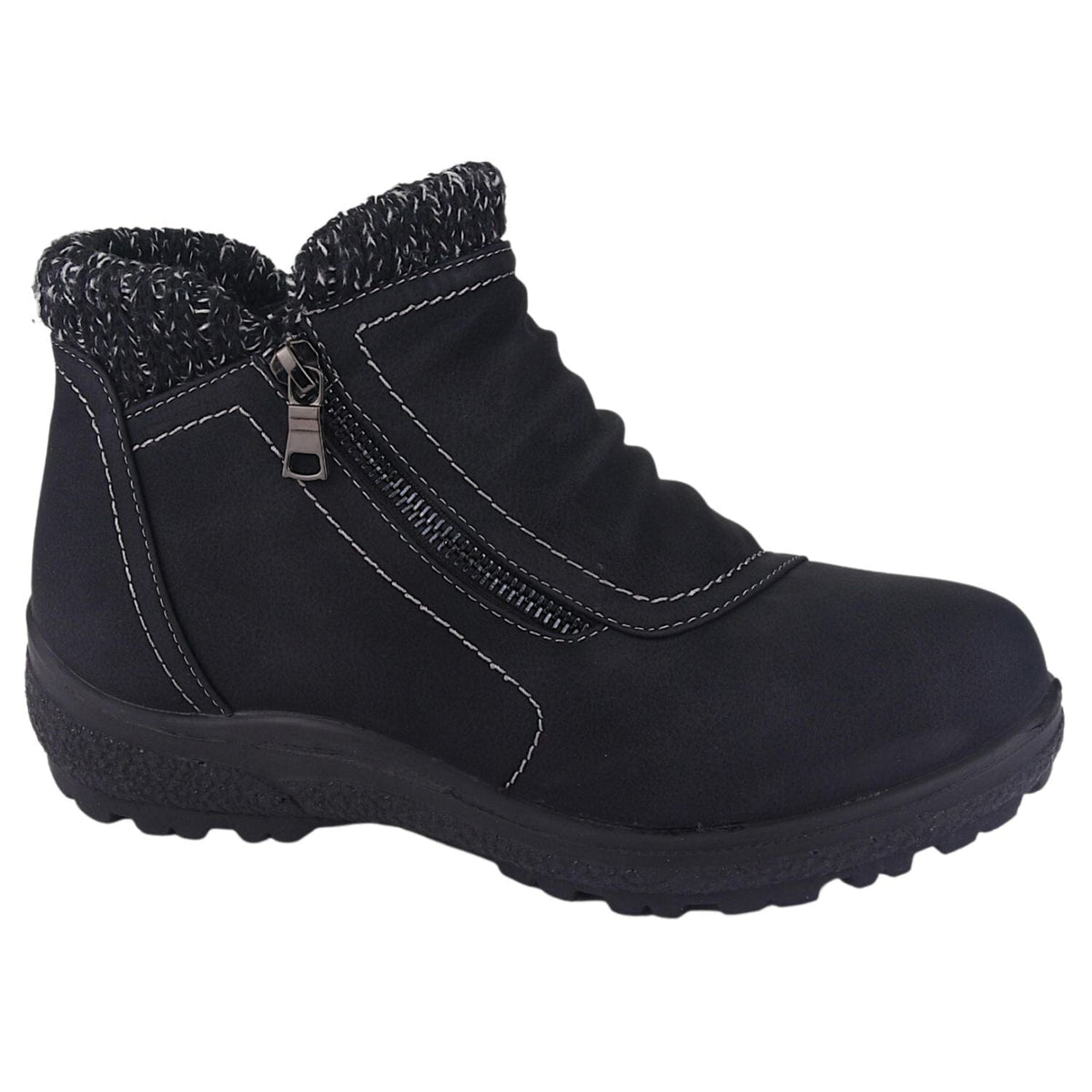 Botin Chalada Mujer Winter-1 Negro Casual Botines Chalada 