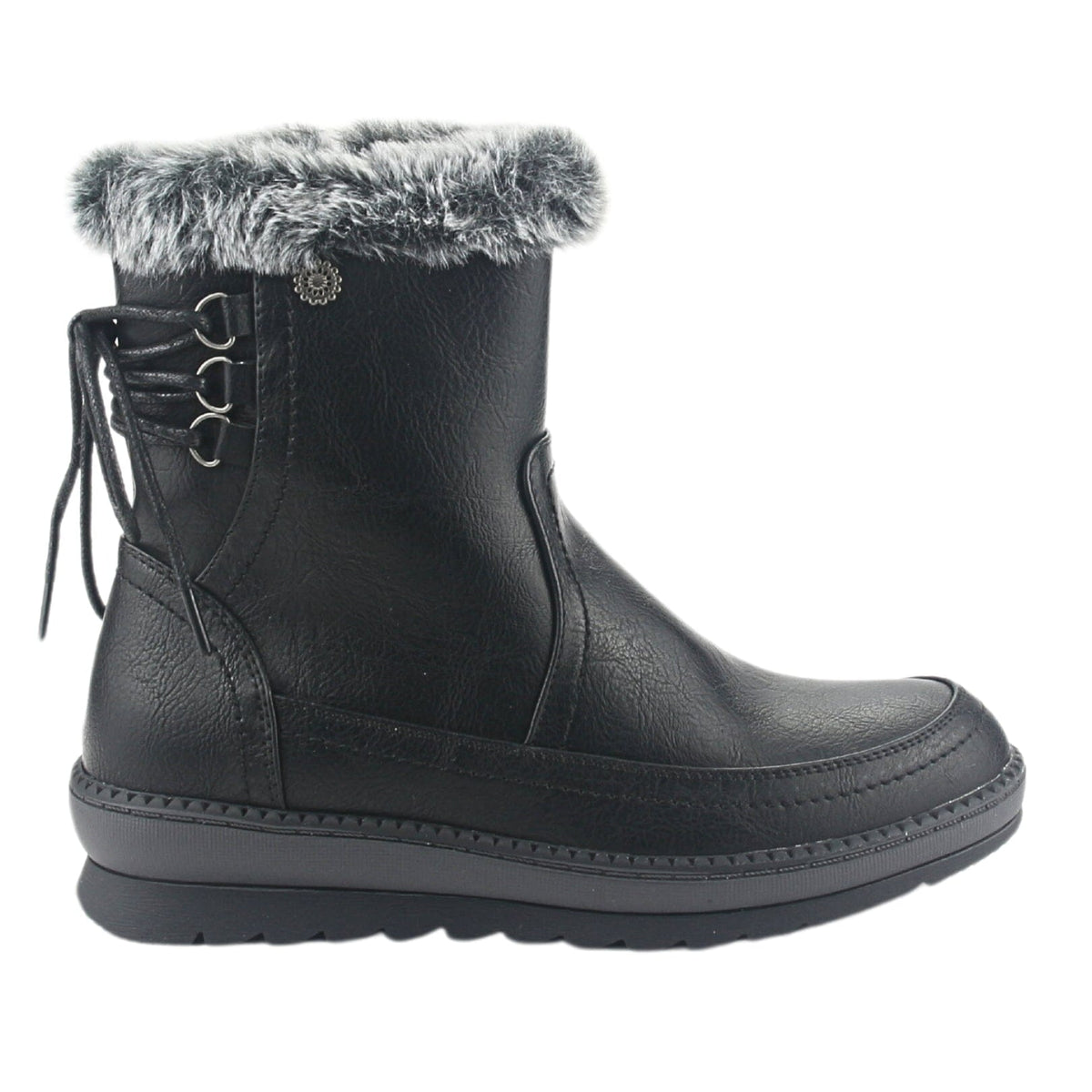 Botin Chalada Mujer Winter-12 Negro Casual Botines Taco Chalada 