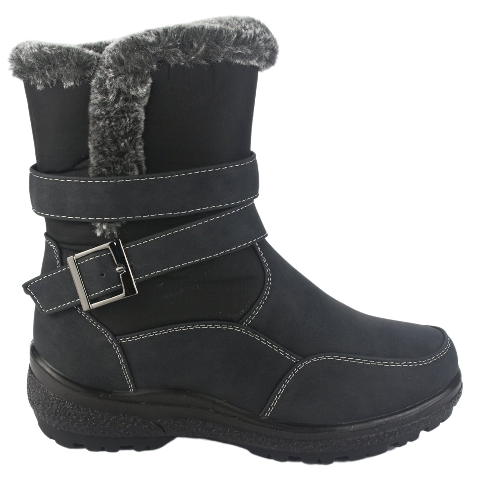 Botin Chalada Mujer Winter-7 Negro Casual Botines Chalada 
