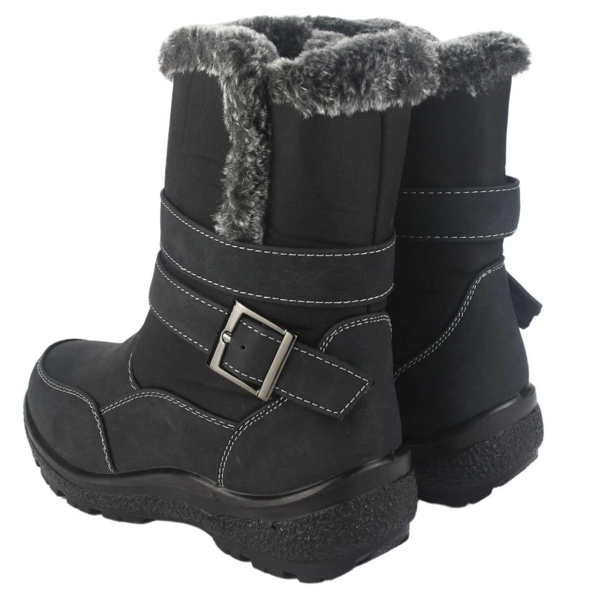 Botin Chalada Mujer Winter-7 Negro Casual Botines Chalada 