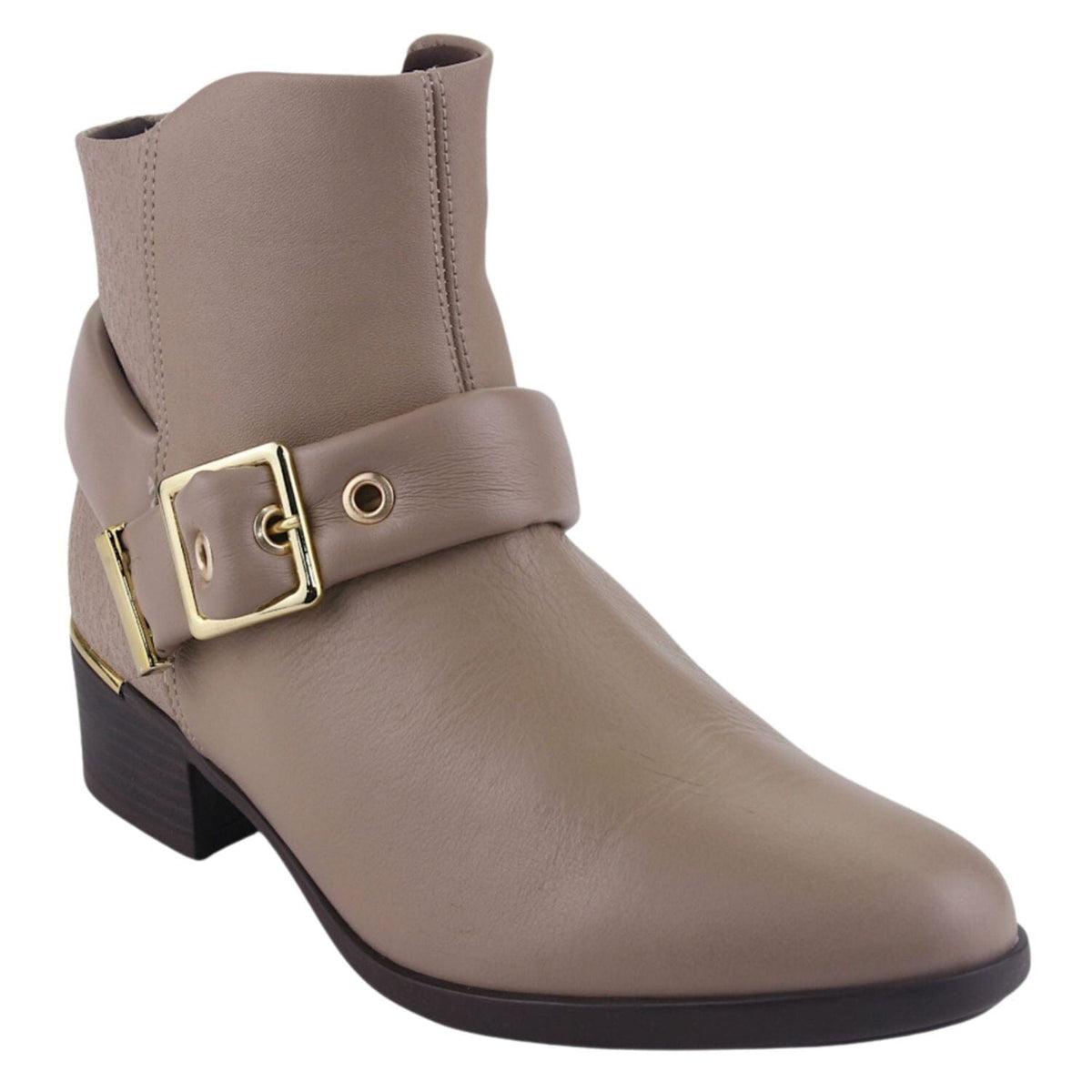 Botin Comfortflex Mujer 2269303 Beige Moda Botines Comfortflex 