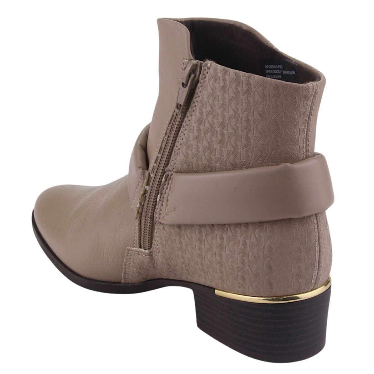 Botin Comfortflex Mujer 2269303 Beige Moda Botines Comfortflex 