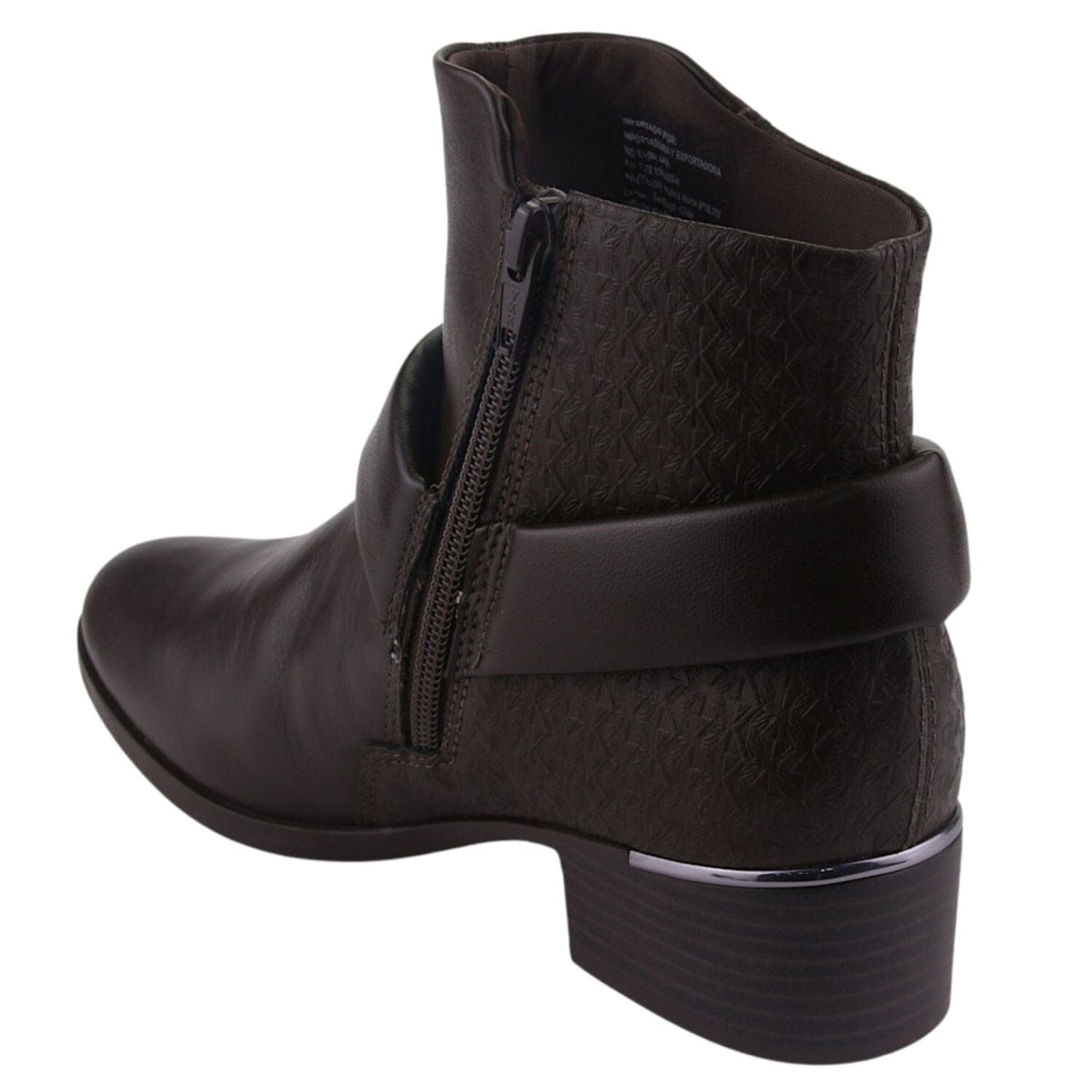 Botin Comfortflex Mujer 2269303 Café Moda Botines Comfortflex 