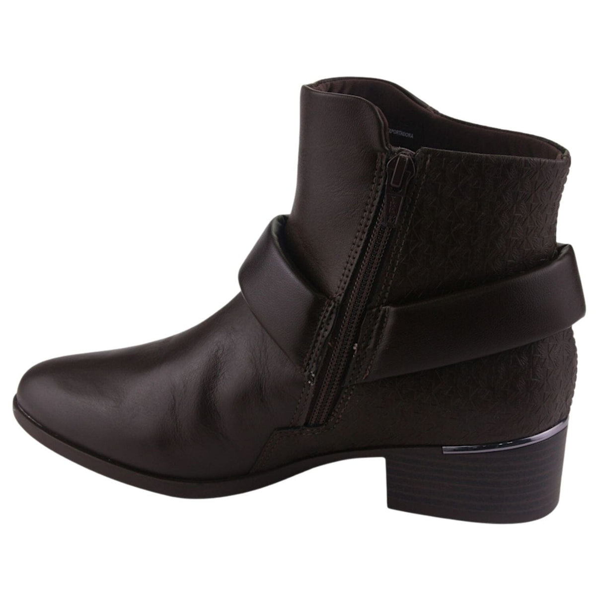 Botin Comfortflex Mujer 2269303 Café Moda Botines Comfortflex 