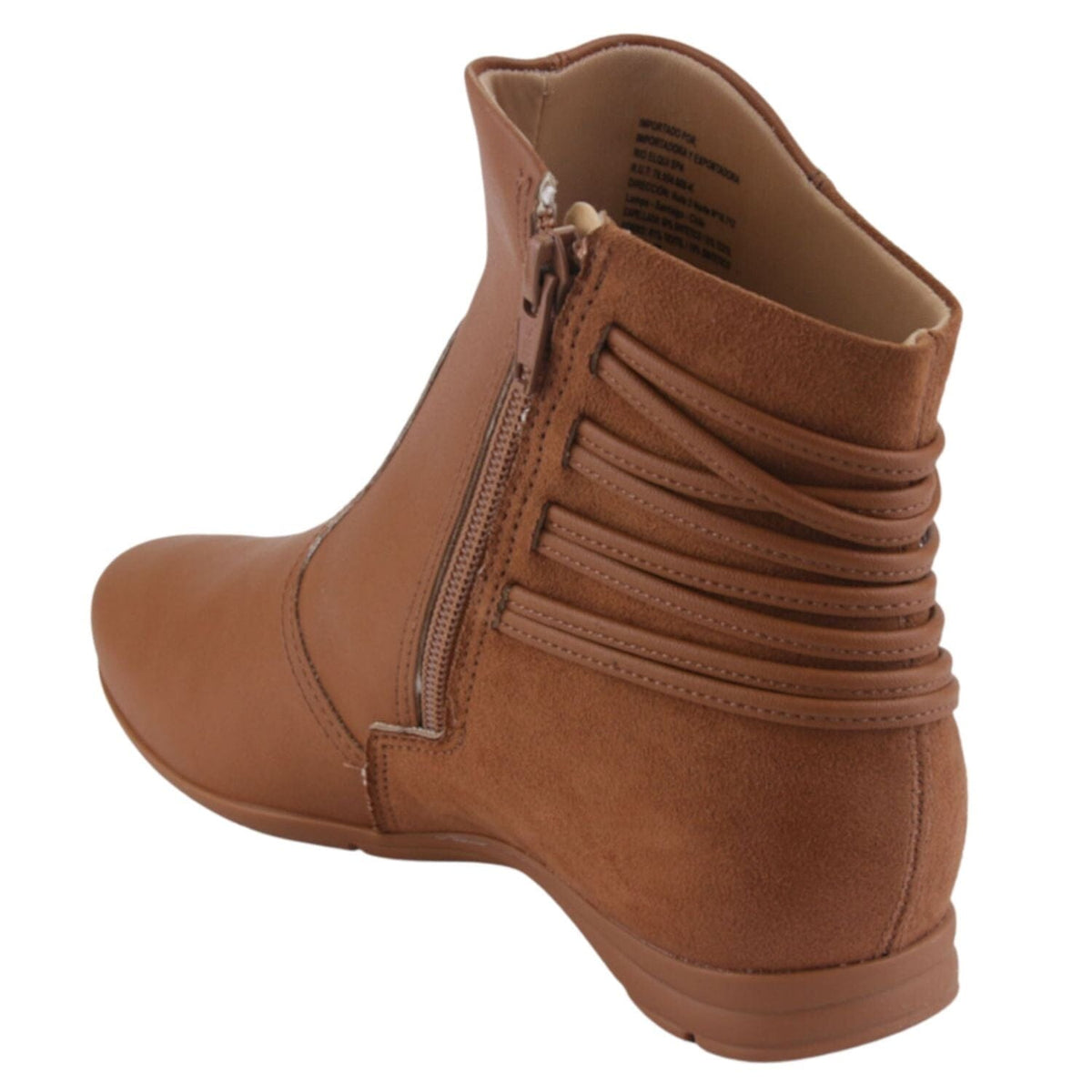Botin Comfortflex Mujer 2291303 Café Casual Botines Comfortflex 