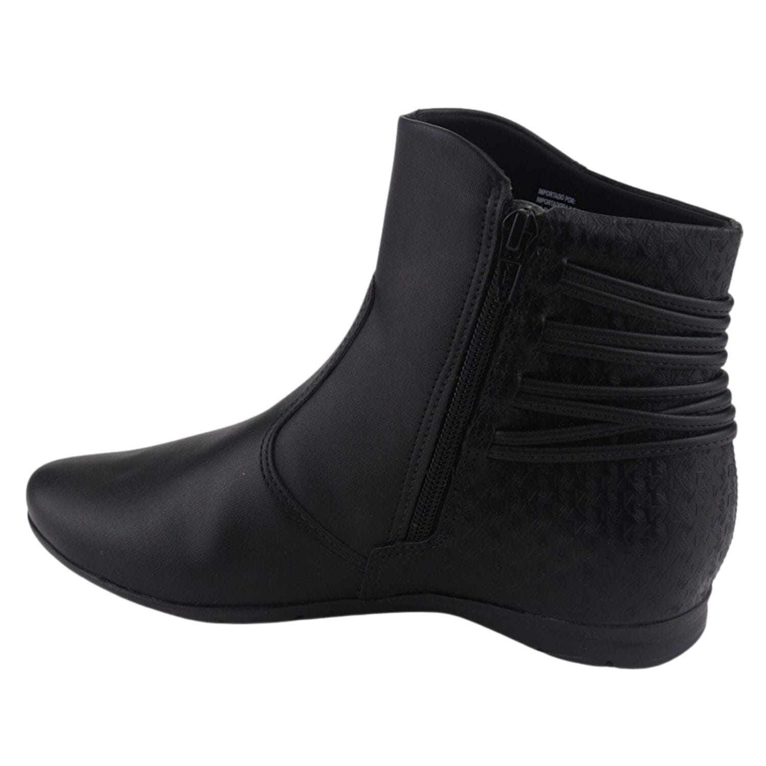 Botin Comfortflex Mujer 2291303 Negro Casual Botines Comfortflex 