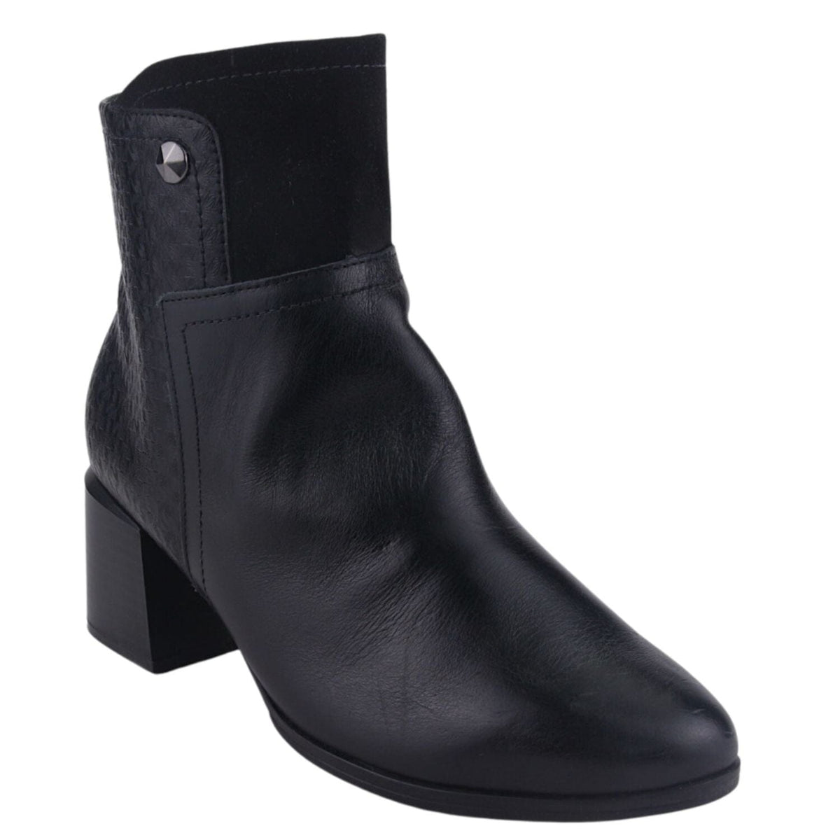 Botin Comfortflex Mujer 2298302 Negro Casual Botines Comfortflex 