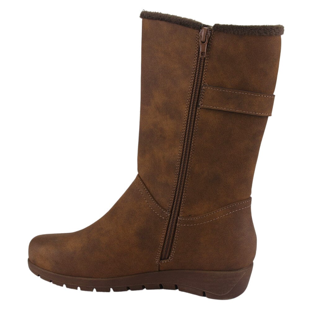 Botin Dorette Mujer Jokono-3 Tostado Casual Botines Dorette 