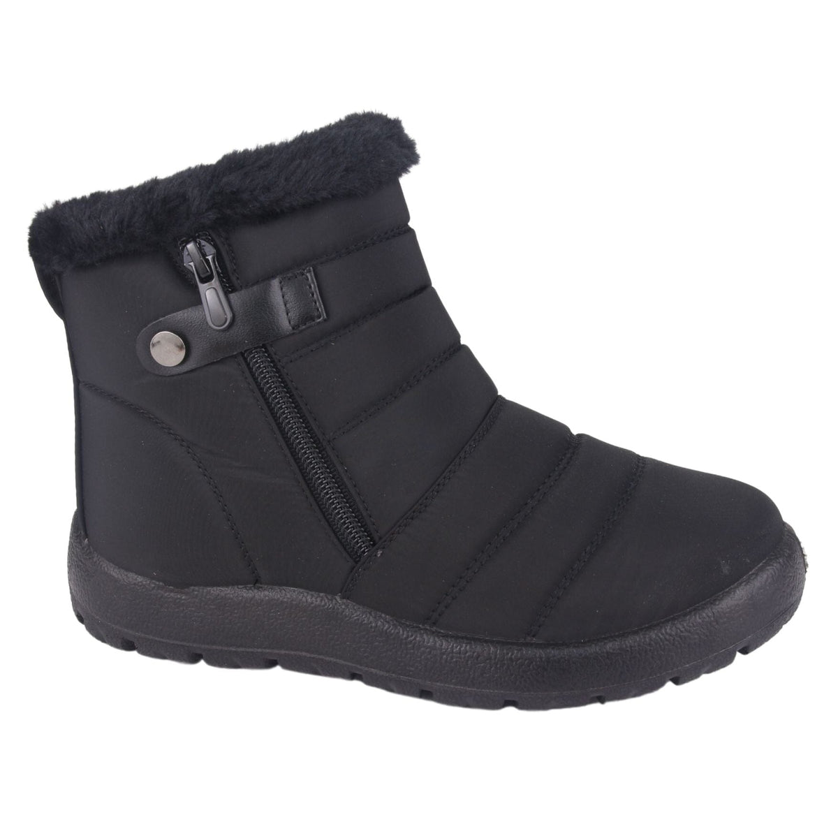 Botin Dorette Mujer Sky-33 Negro Casual Botines Comfort Dorette 