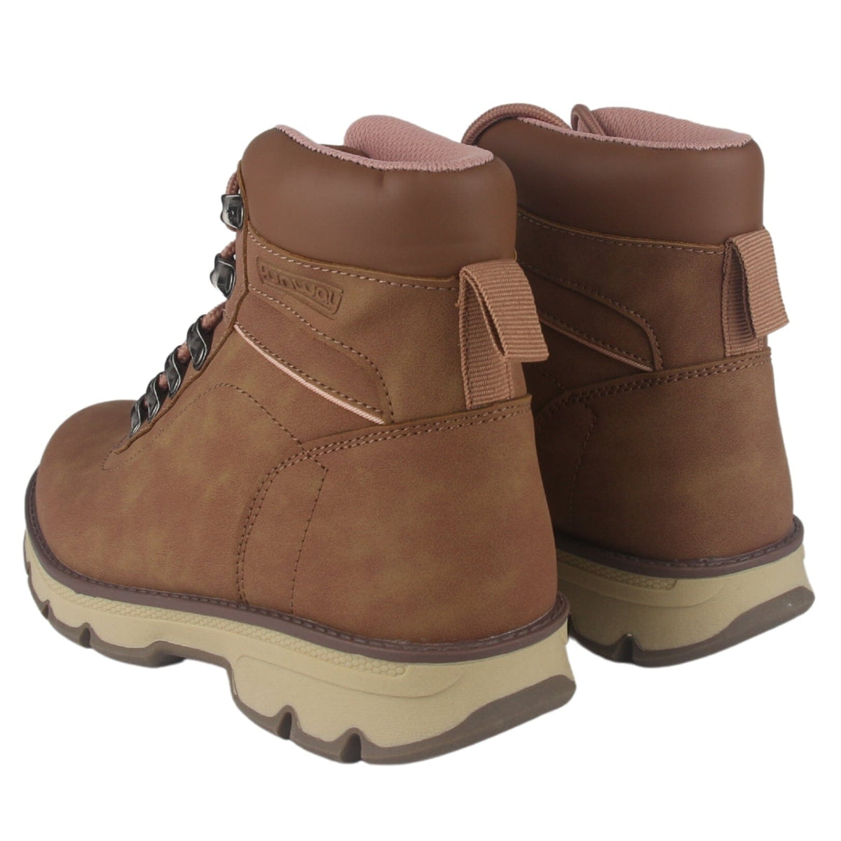 Botin Funway Mujer Colina-1 Rosado Casual Botines Funway 