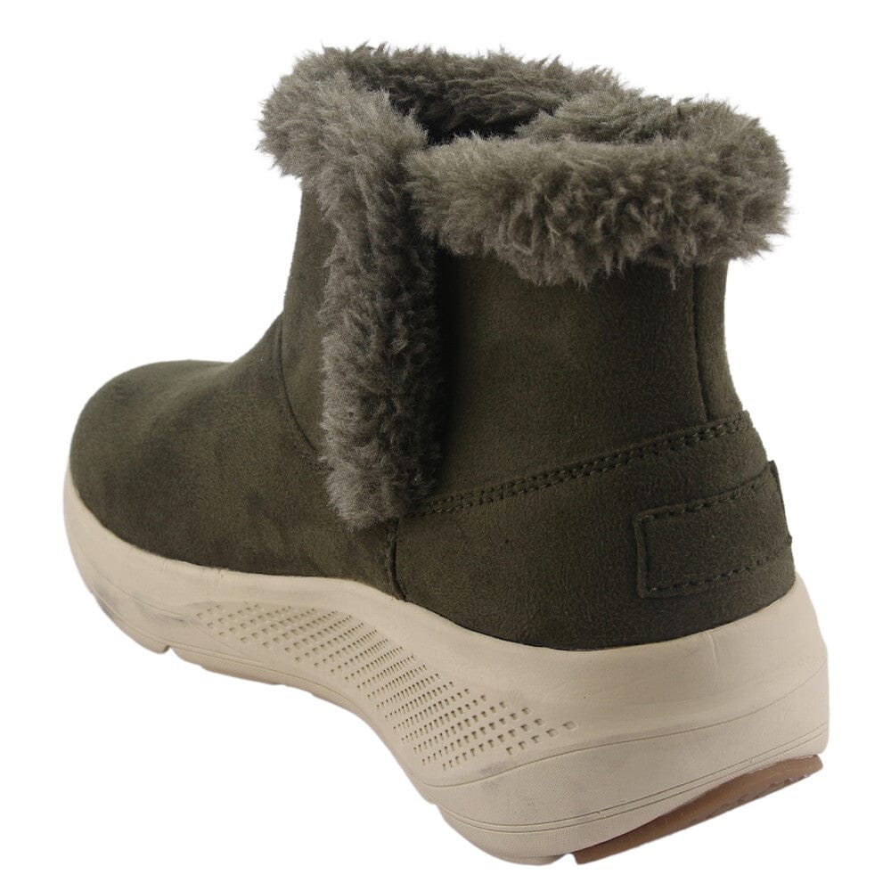 Botin Funway Mujer Crew-3 Verde Casual Botines Funway 