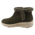 Botin Funway Mujer Crew-3 Verde Casual Botines Funway 