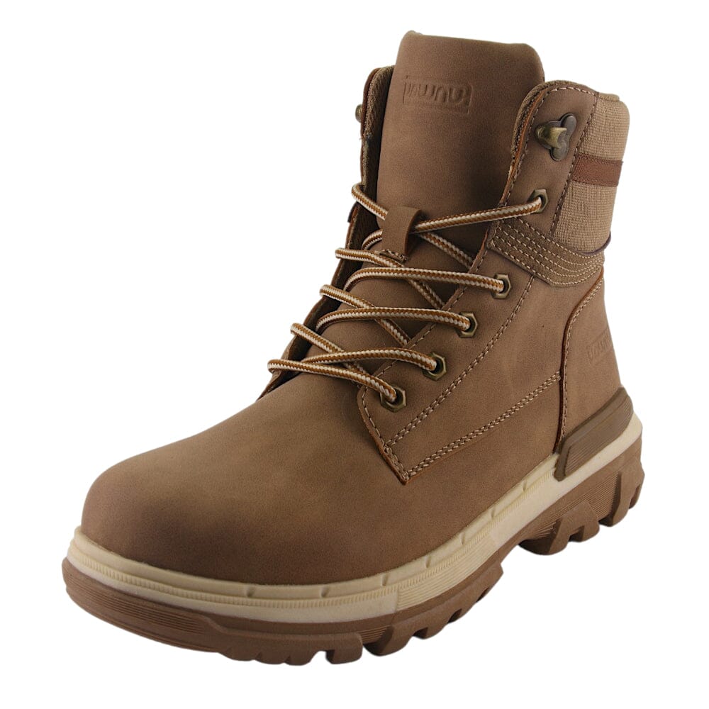 Botin Funway Mujer Drew-1 Beige Casual Botines Funway 