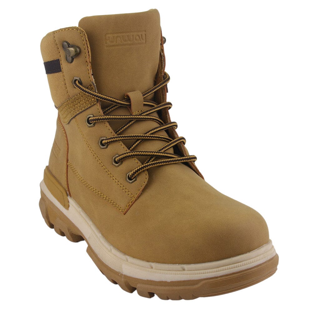 Botin Funway Mujer Drew-1 Camel Casual Botines Funway 