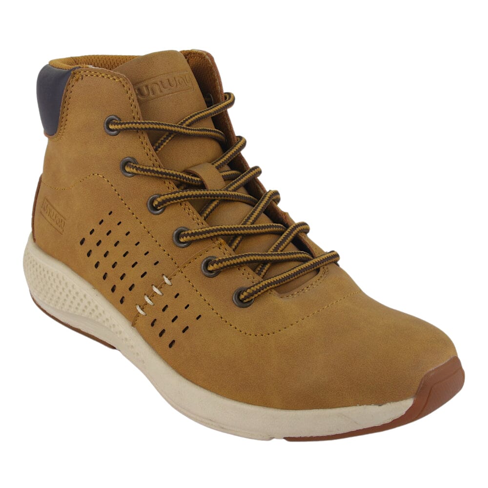 Botin Funway Mujer Iguana-1 Camel Casual Botines Funway 