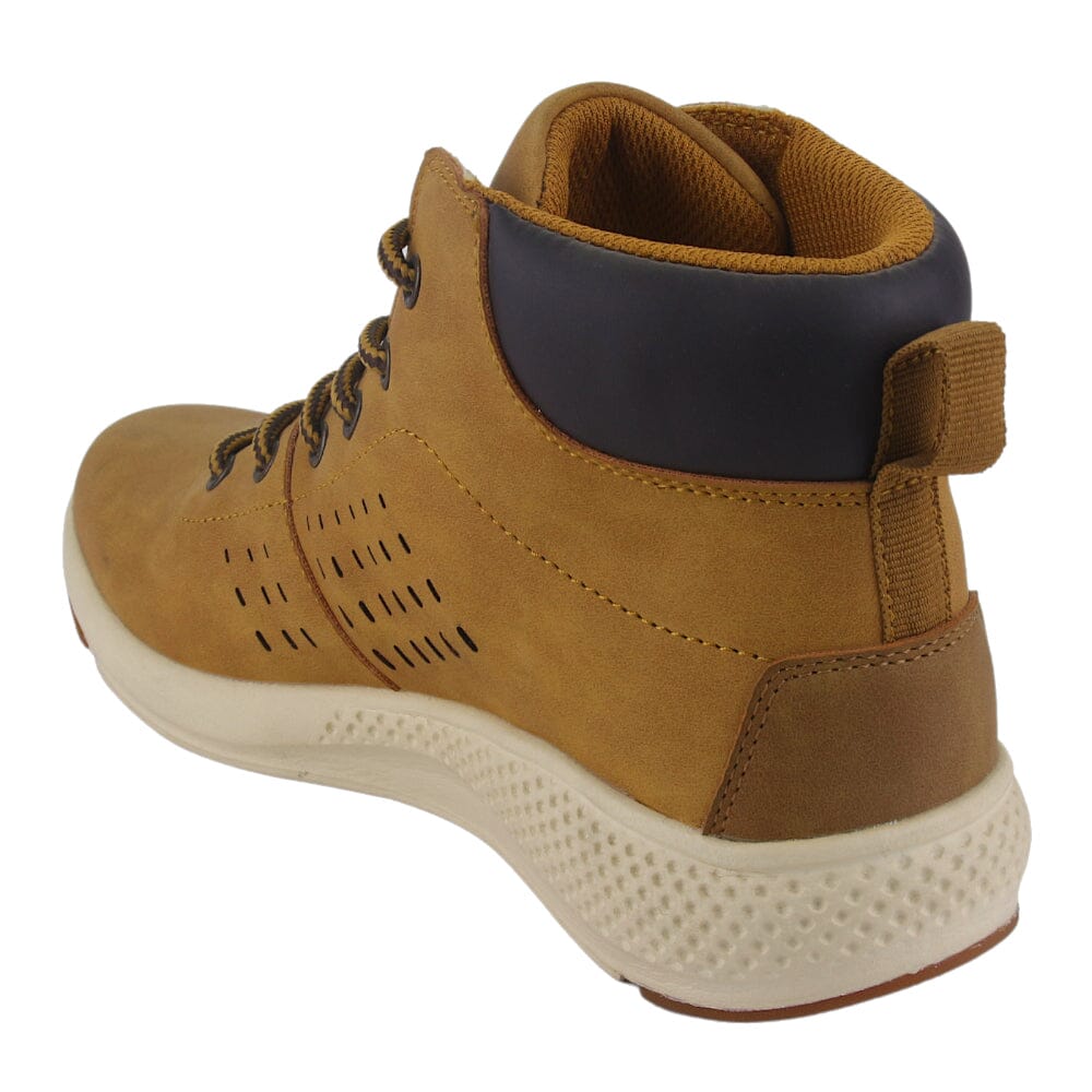 Botin Funway Mujer Iguana-1 Camel Casual Botines Funway 