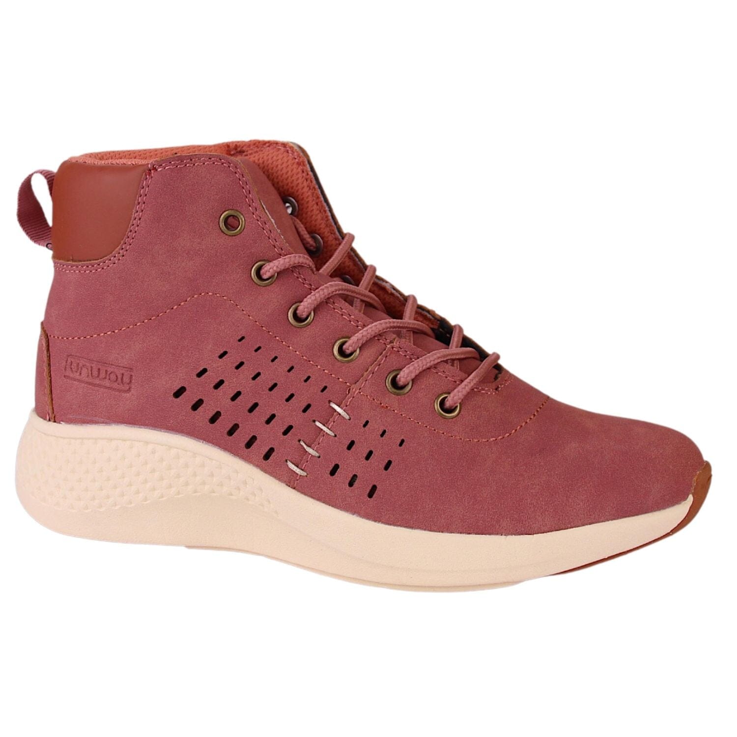 Botin Funway Mujer Iguana-1 Rosado Casual Botines Funway 