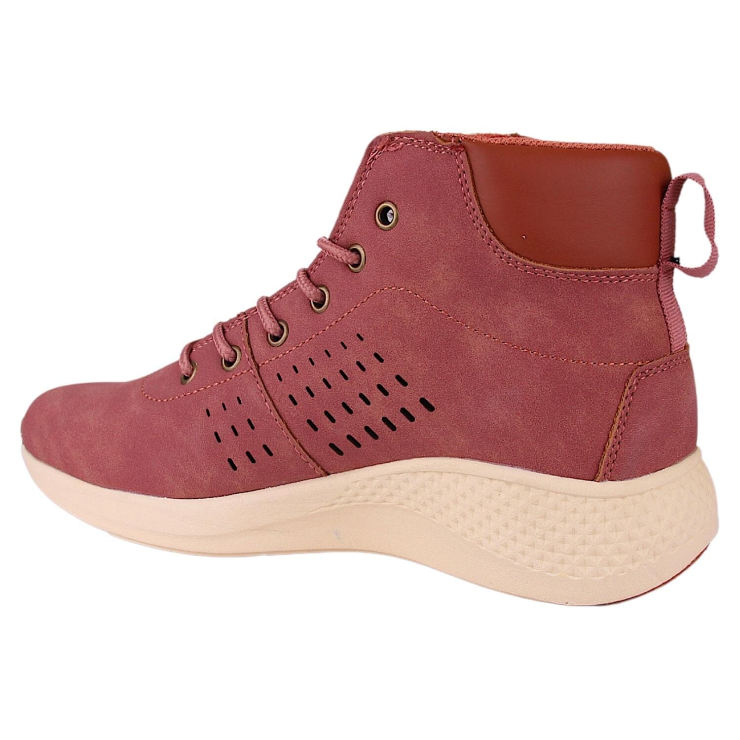 Botin Funway Mujer Iguana-1 Rosado Casual Botines Funway 