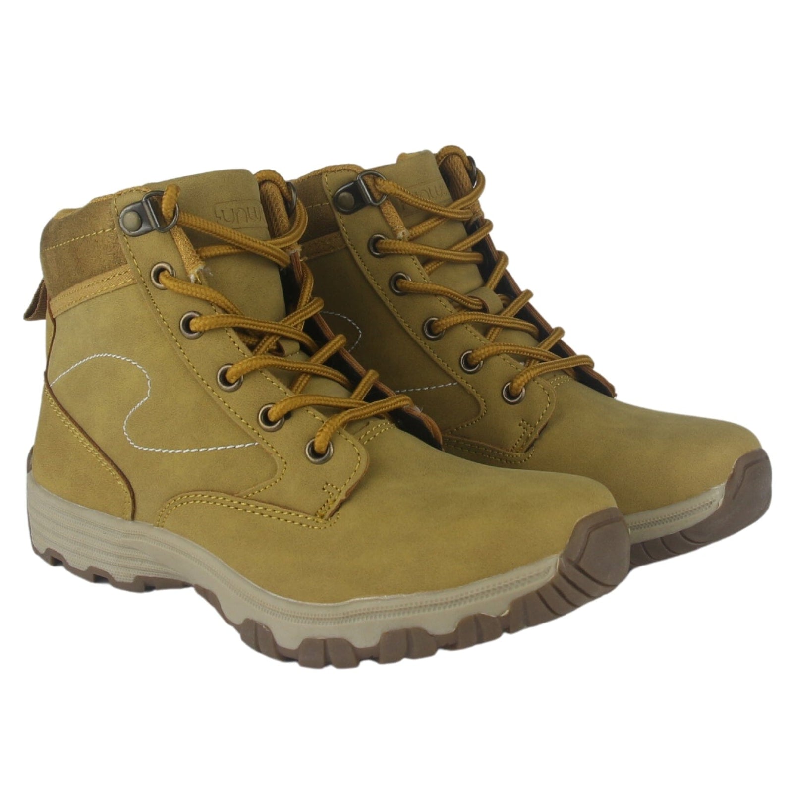 Botin Funway Mujer Opra-2 Camel Casual Botines Funway 