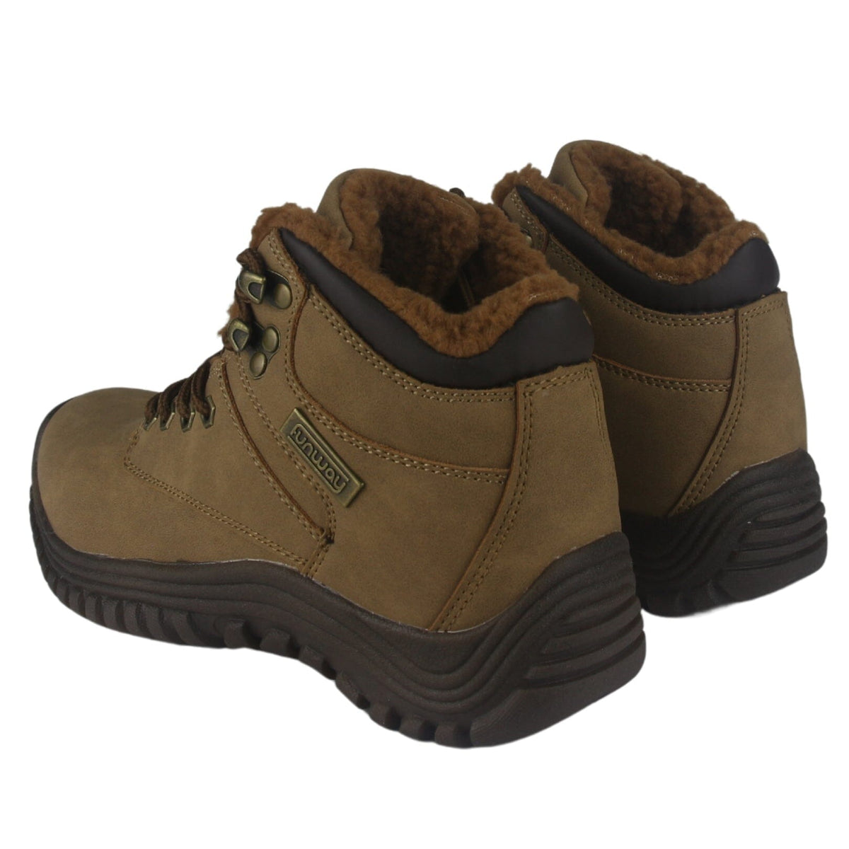 Botin Funway Mujer Snow-1 Café Casual Botines Funway 