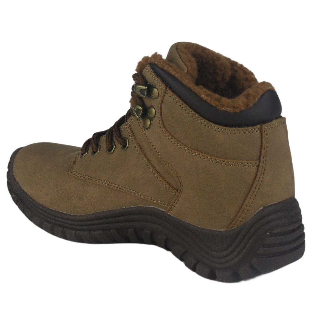 Botin Funway Mujer Snow-1 Café Casual Botines Funway 