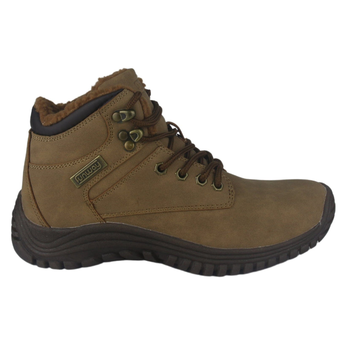 Botin Funway Mujer Snow-1 Café Casual Botines Funway 