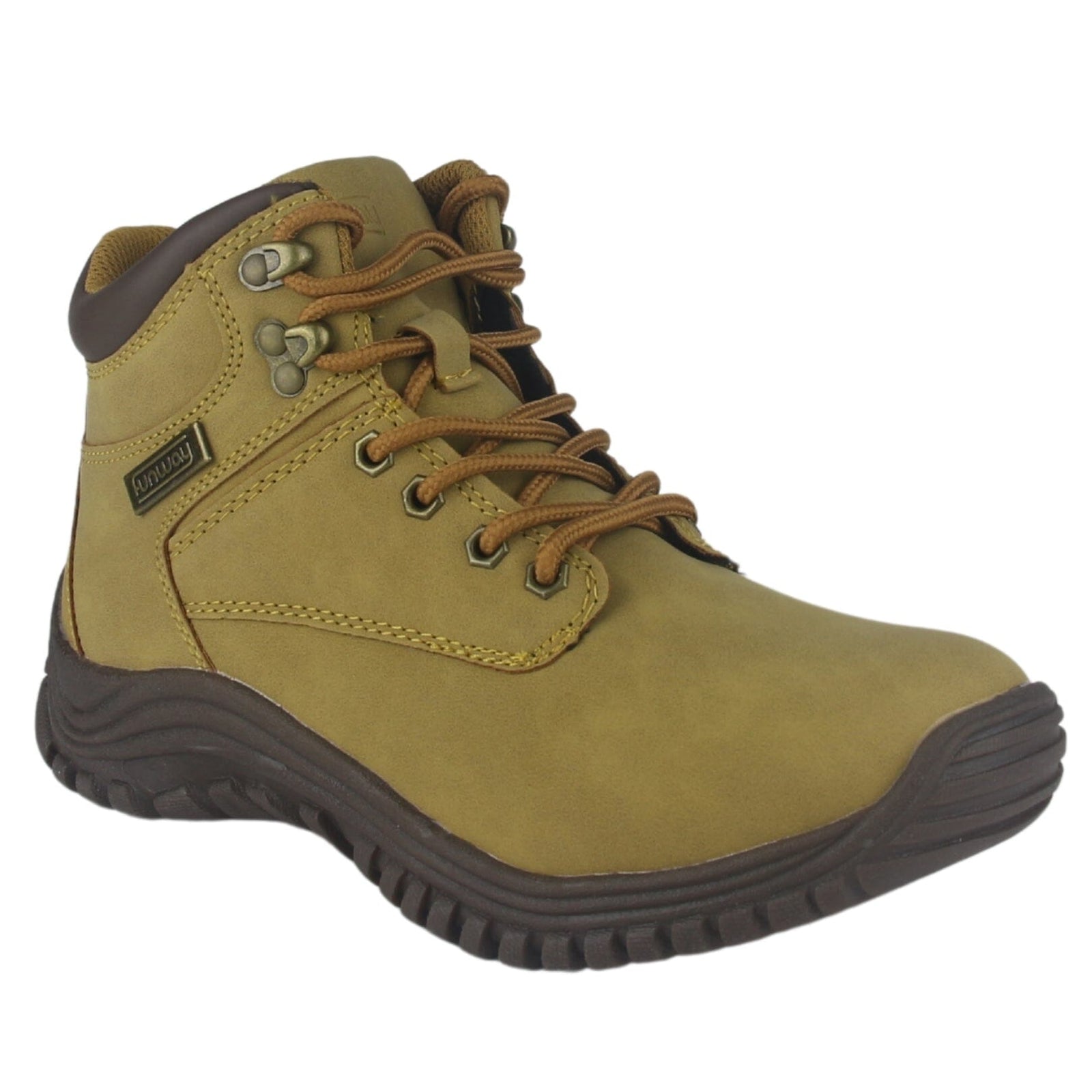 Botin Funway Mujer Snow-5 Camel Casual Botines Funway 
