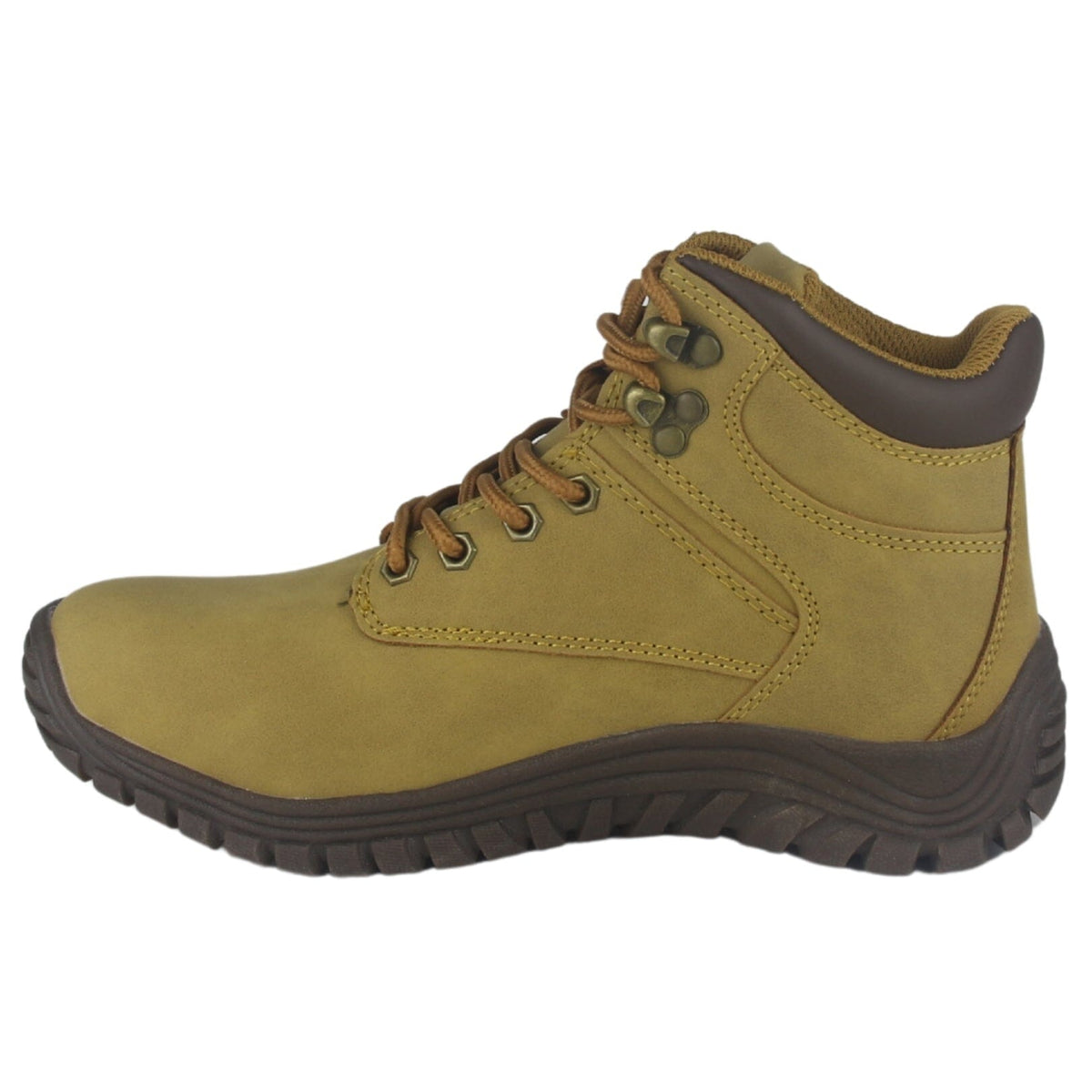 Botin Funway Mujer Snow-5 Camel Casual Botines Funway 