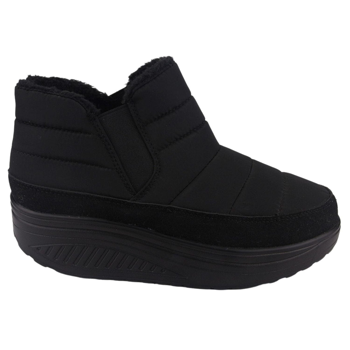 Botin Funway Mujer Tija-36 Negro Casual Botines Funway 