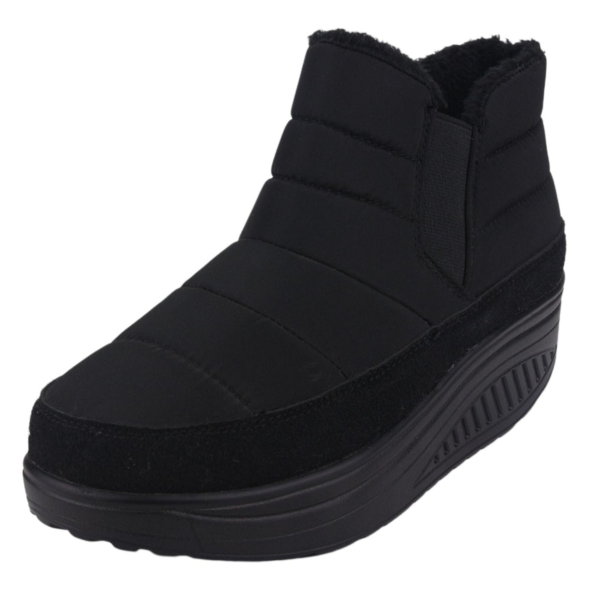 Botin Funway Mujer Tija-36 Negro Casual Botines Funway 