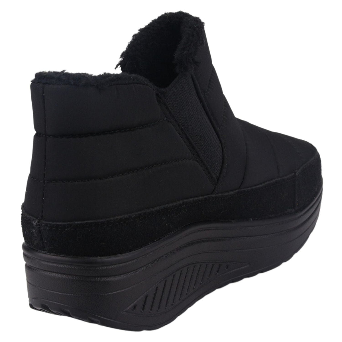Botin Funway Mujer Tija-36 Negro Casual Botines Funway 