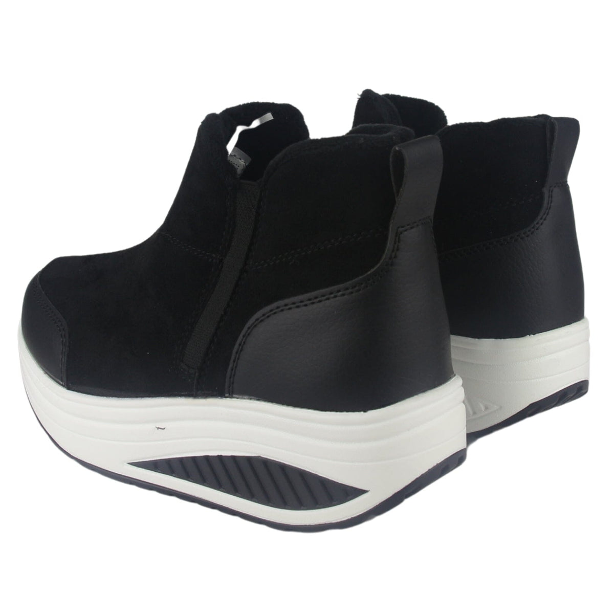 Botin Funway Mujer Tija-4 Negro Casual Botines Funway 