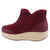 Botin Funway Mujer Tija-4 Rojo Casual Botines Funway 