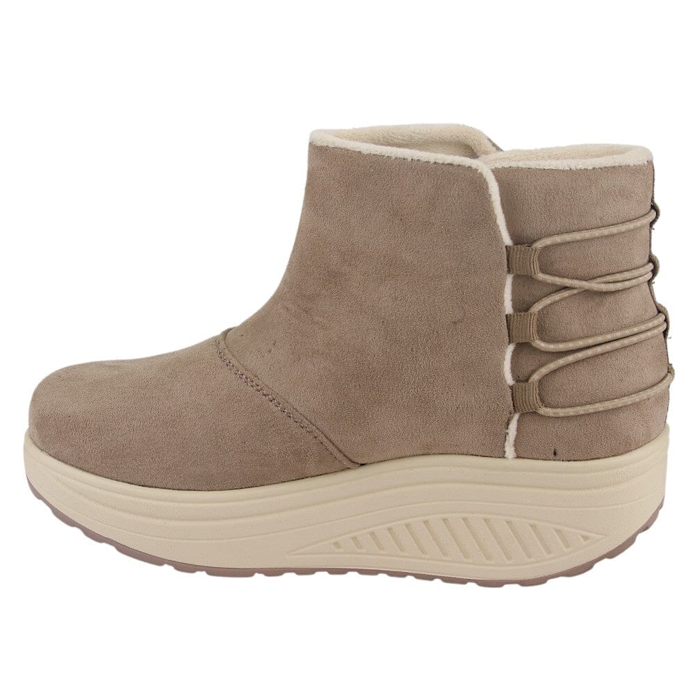 Botin Funway Mujer Tija-5 Beige Casual Botines Funway 