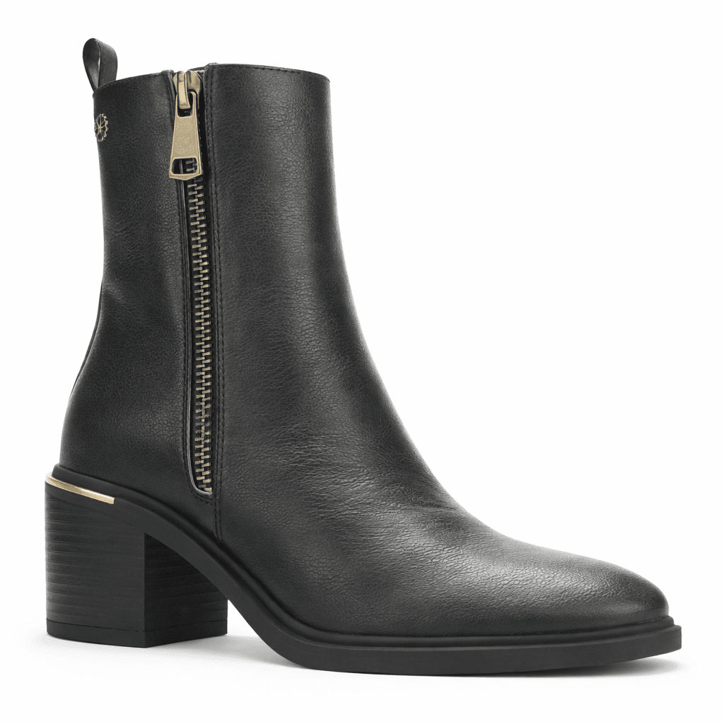 Botin Gris Mujer Casual Chalada Sonora Botines Taco Chalada 