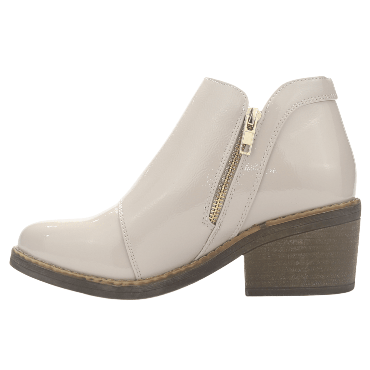 Botin Mujer Chalada Camp-31 Beige Casual Botines Taco Chalada 