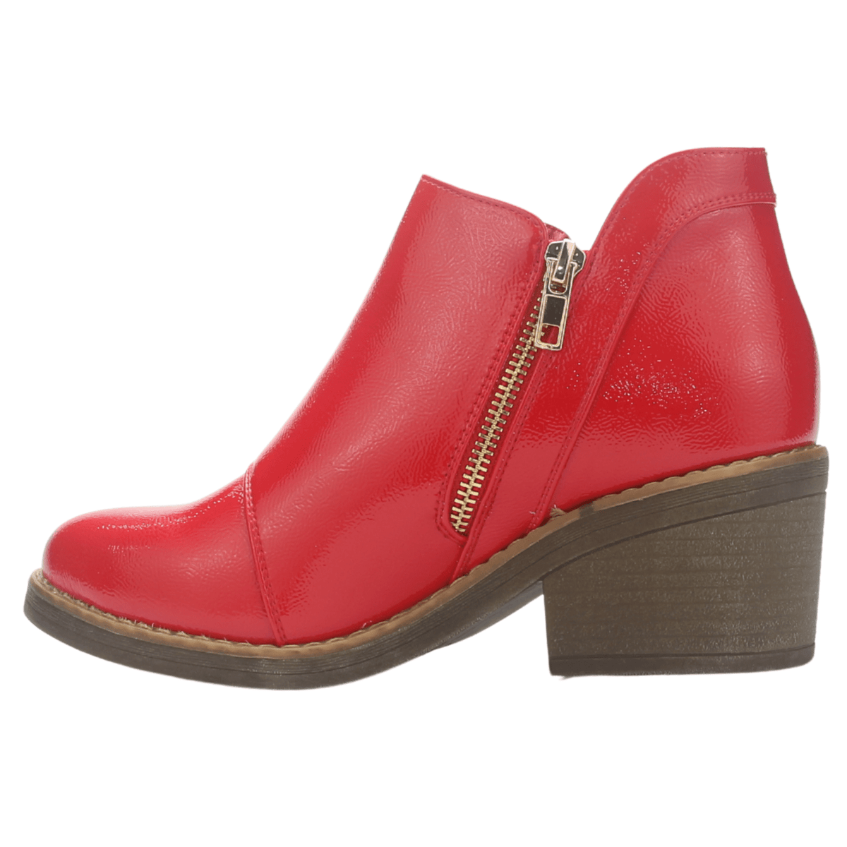 Botin Mujer Chalada Camp-31 Rojo Casual Botines Taco Chalada 