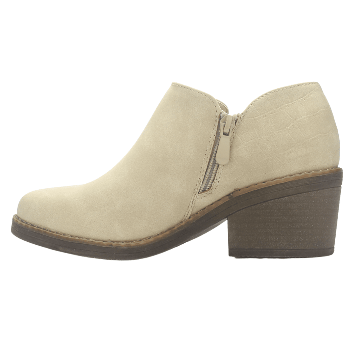 Botin Mujer Chalada Camp-51 Beige Casual Botines Taco Chalada 