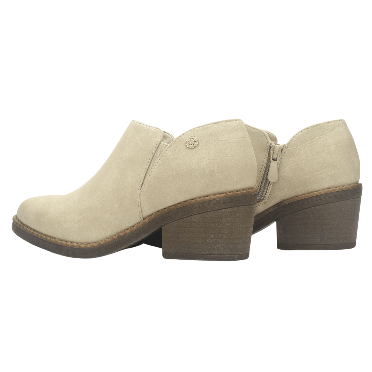 Botin Mujer Chalada Camp-51 Beige Casual Botines Taco Chalada 