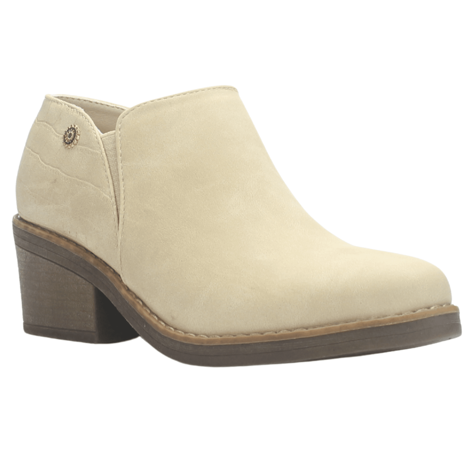 Botin Mujer Chalada Camp-51 Beige Casual Botines Taco Chalada 
