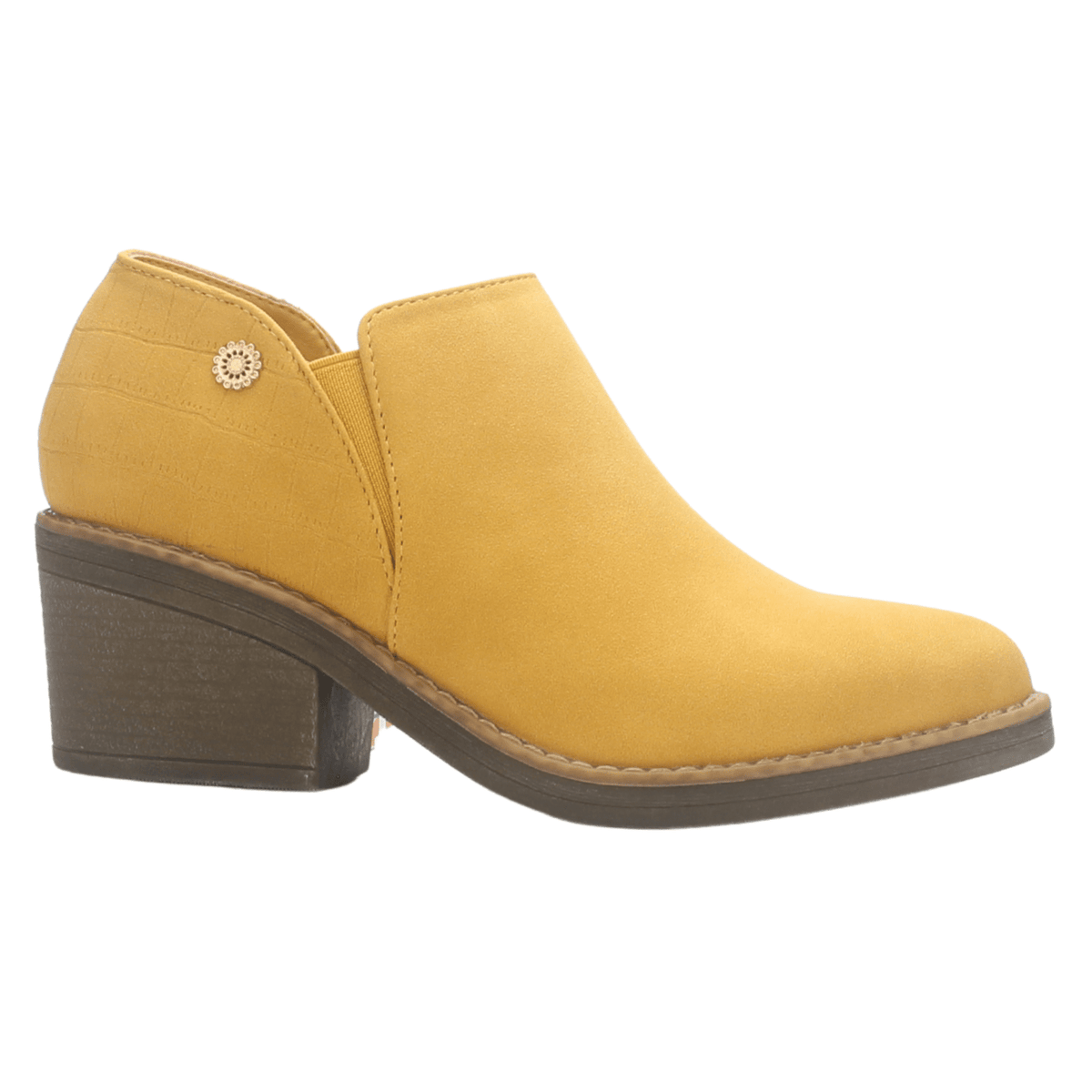 Botin Mujer Chalada Camp-51 Mostaza Casual Botines Taco Chalada 35 Mostaza 