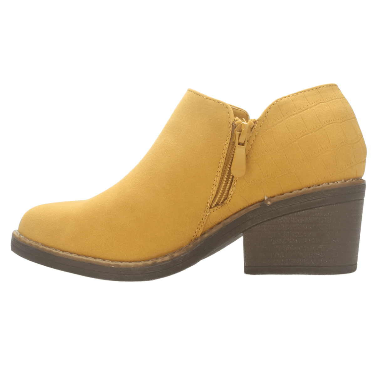 Botin Mujer Chalada Camp-51 Mostaza Casual Botines Taco Chalada 
