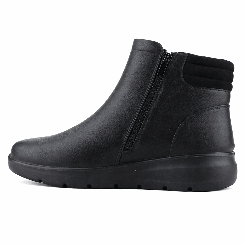 Botin Negro Mujer Casual Chalada Astra Botines Taco Chalada 