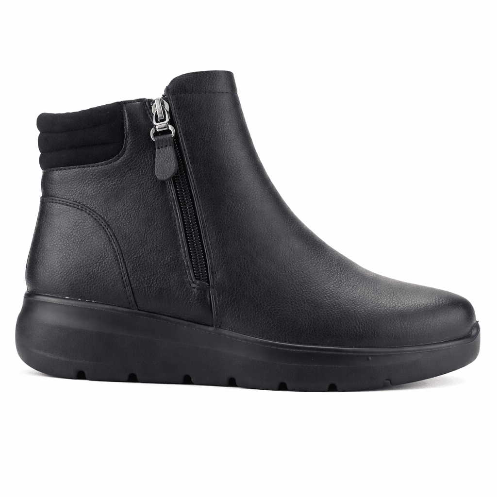 Botin Negro Mujer Casual Chalada Astra Botines Taco Chalada 