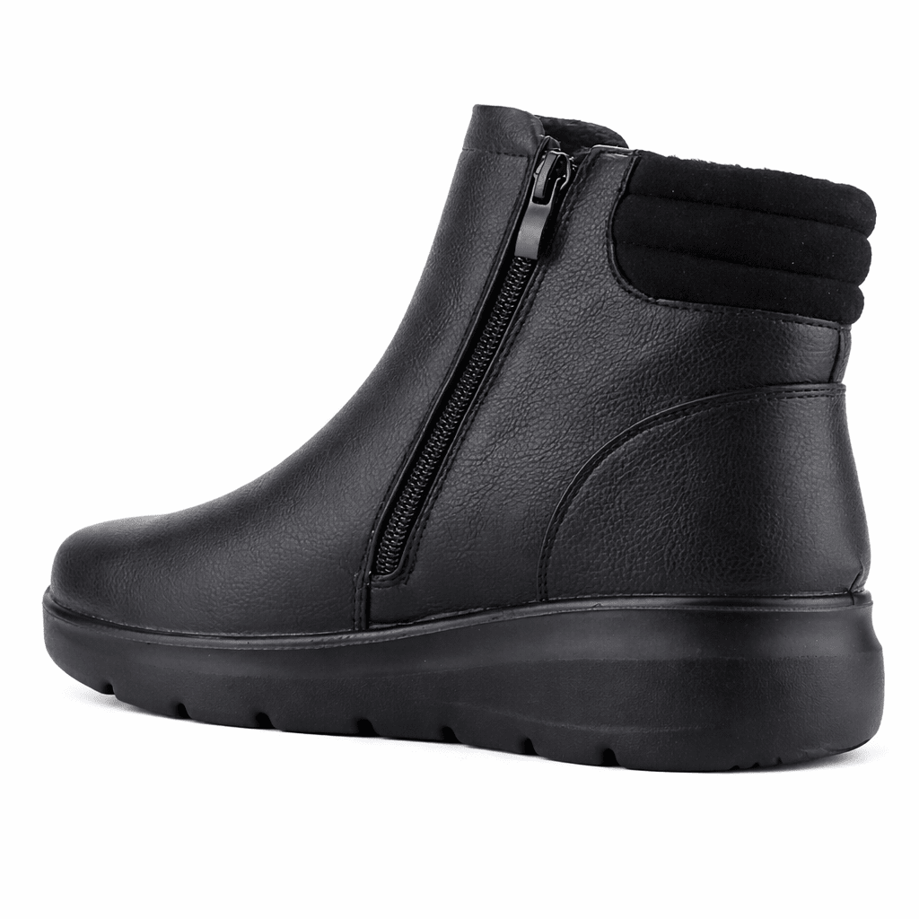 Botin Negro Mujer Casual Chalada Astra Botines Taco Chalada 