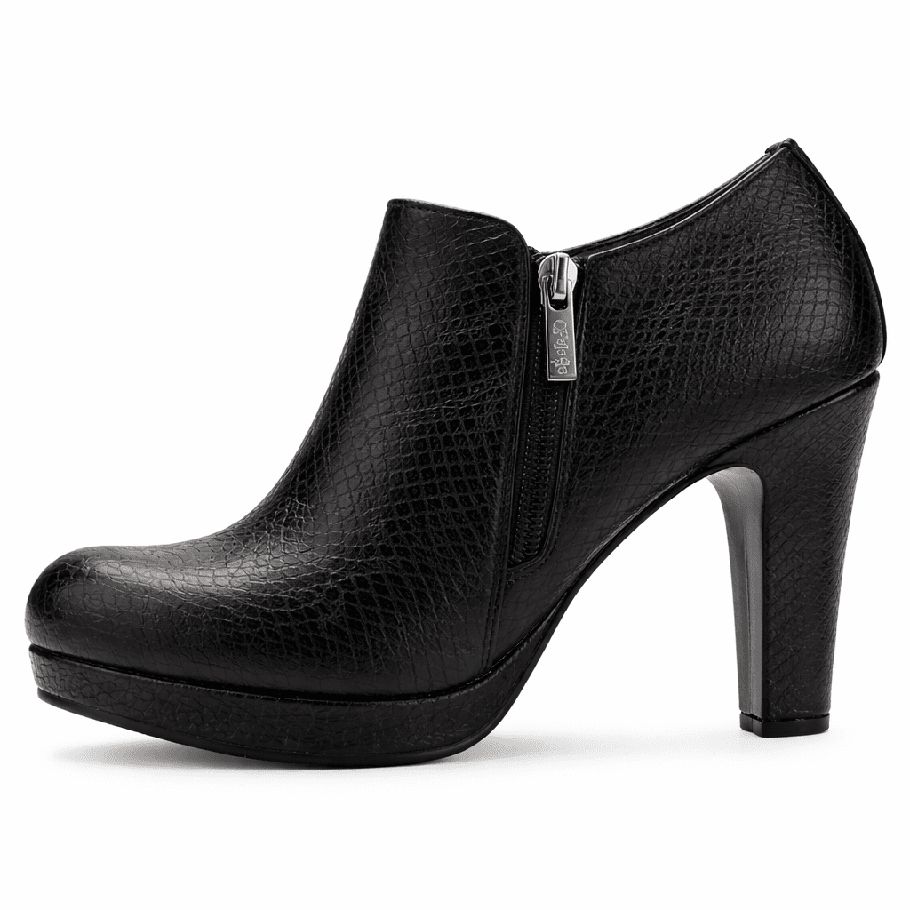 Botin Negro Mujer Casual Chalada Bambina Botines Taco Chalada 