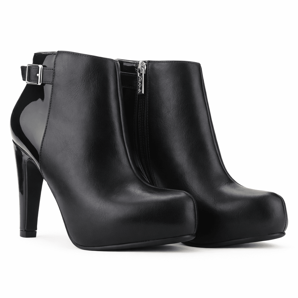 Botin Negro Mujer Casual Chalada Fashion Chalada