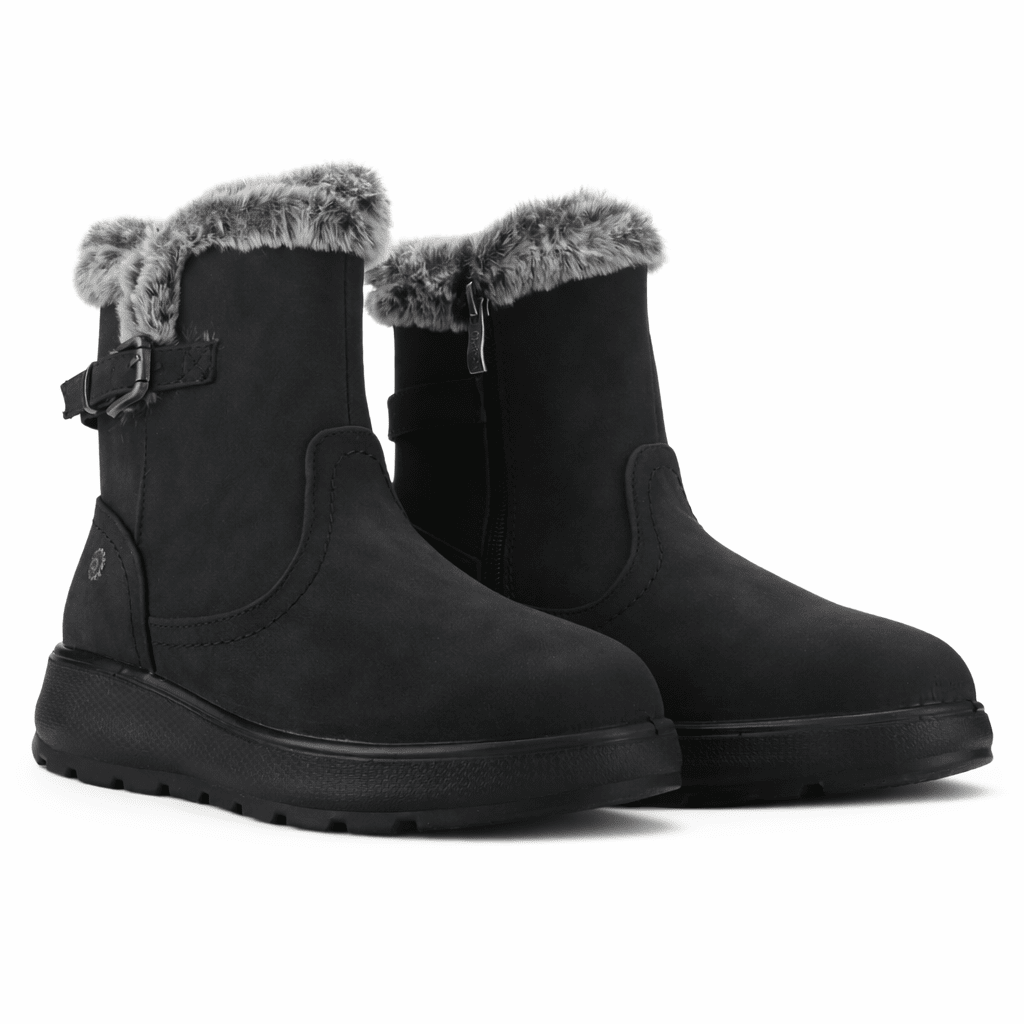 Botin Negro Mujer Casual Chalada Floria Botines Taco Chalada 